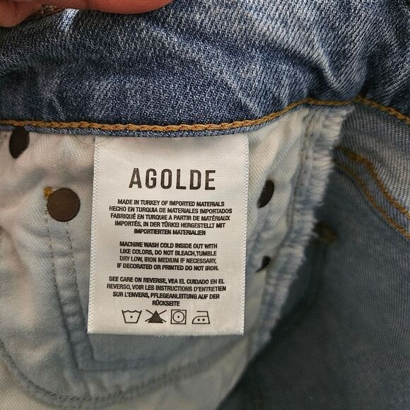 Agolde Nico High Rise Slim Fit Size 26 - Picture 7 of 9